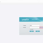 Uniarch DVR NVR password reset instructions