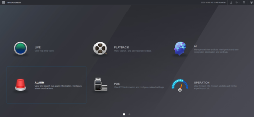 DVR NVR Troubleshooting CCTV Systems 39 NVR Web UI Alarm.png