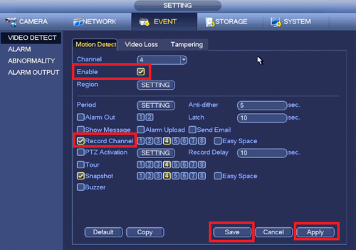 DVR NVR Troubleshooting CCTV Systems 20 Motiontrouble116.png