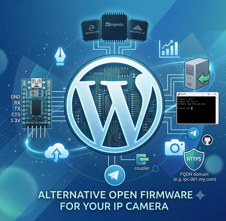 Alternative open firmware for your IP camera 88 Alternative open firmware for your IP camera