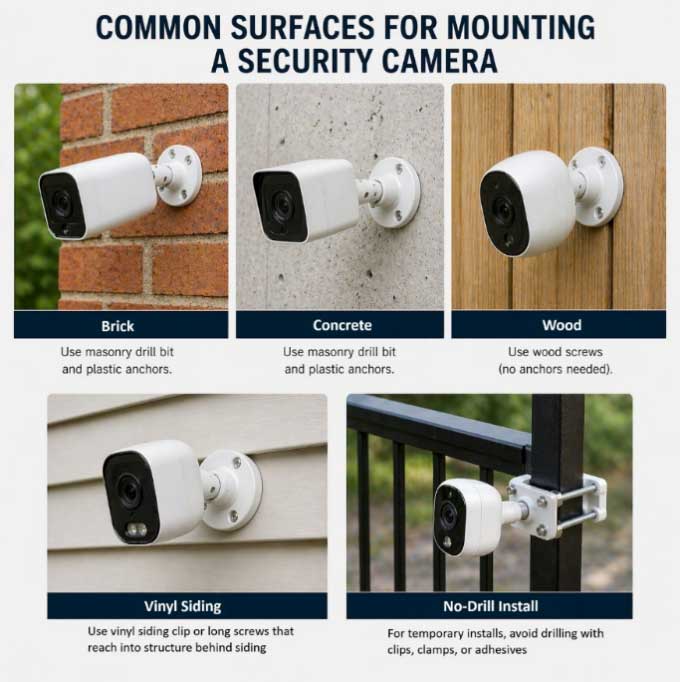 Security Camera Mounting Methods 87 Security Camera Mounting Methods
